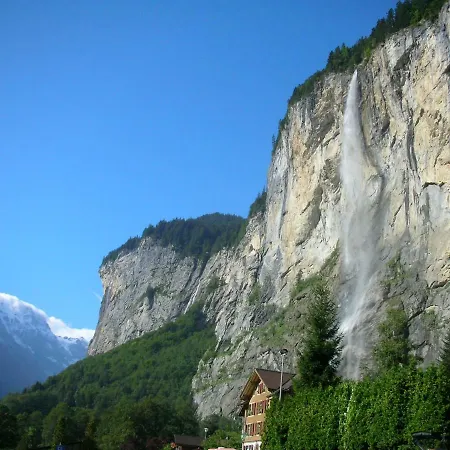 Apartment Eyhus 5 1br Opposite Staubbach Waterfalls + Parking